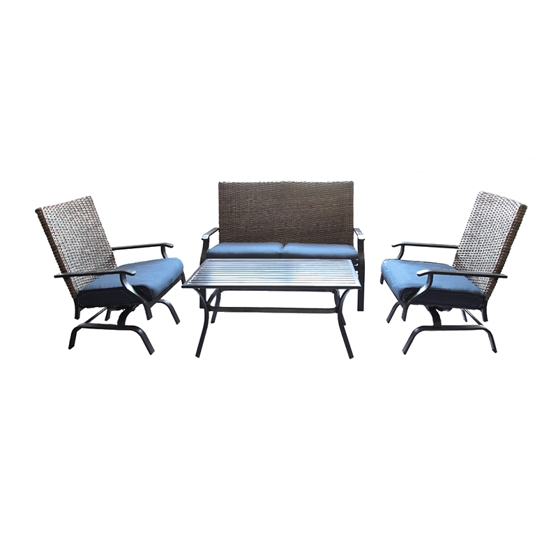 DGF-3009 Elegant, Cozy, And High-Quality Four-Piece Rattan Sofa Set