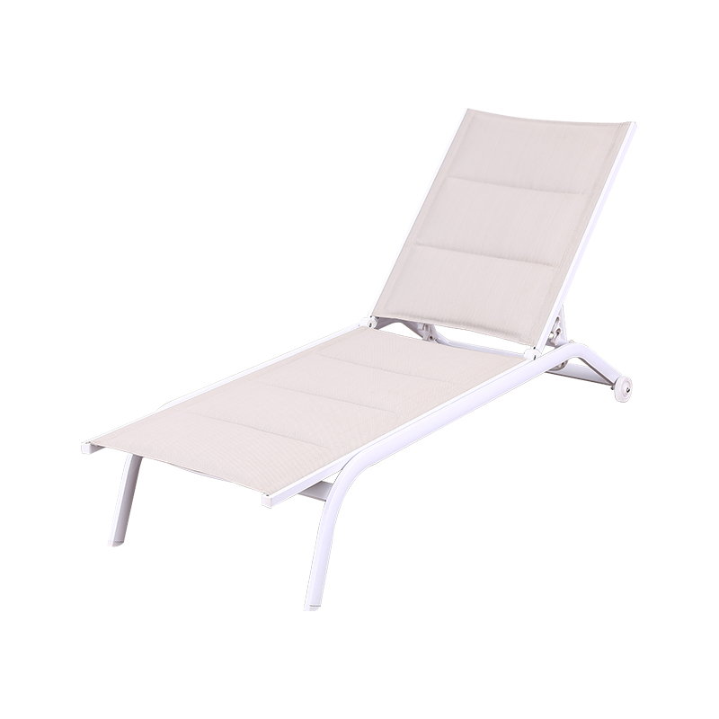 DGF-7103A Comfortable And Durable Aluminum Pipe Pool Lounger